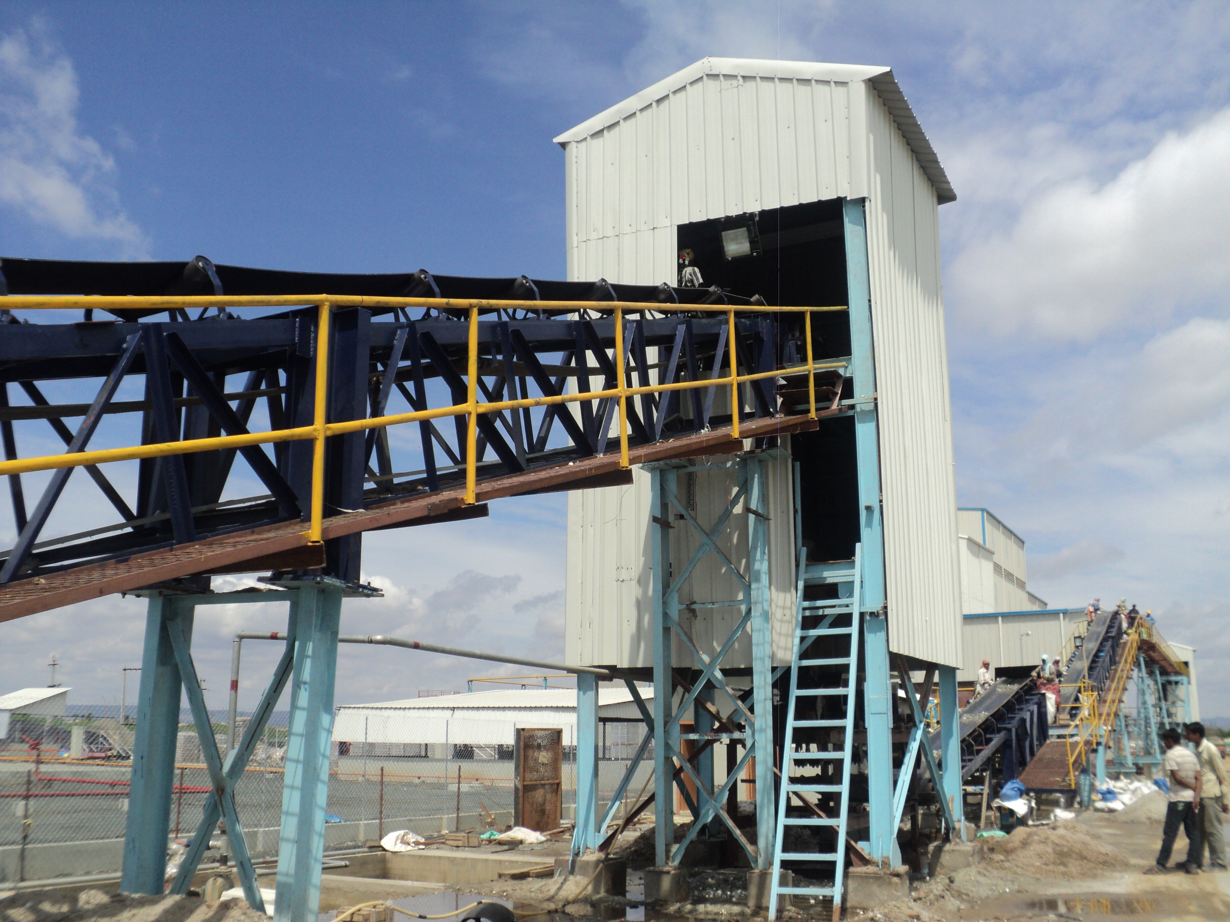 Storage & dosing used in Glass Recycling Plants