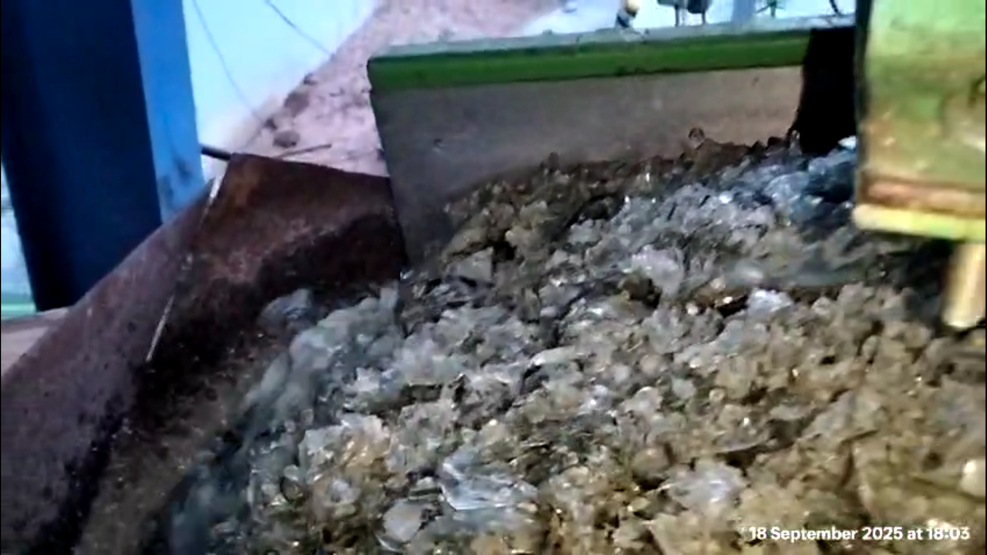 Storage & dosing used in Glass Recycling Plants