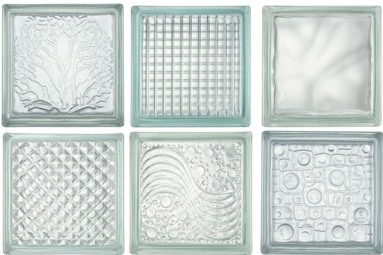 Glass Blocks Plants