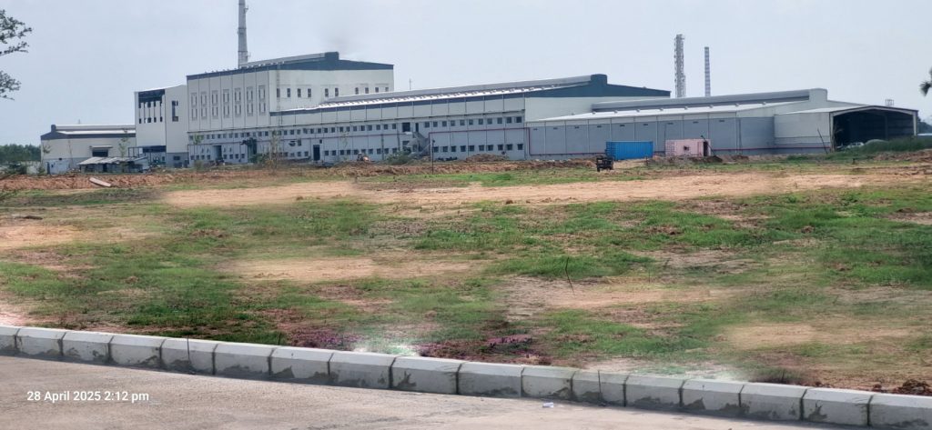 Greenfield #glass# container project of our client SNJ India Glasses, a division of SNJ Distillers Pvt Ltd, located near Gummidipoondi, Chennai, India.